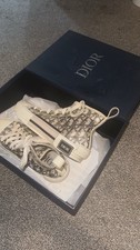 Dior B23 High Top Grey Trainers Women UK Fits Size 4/5