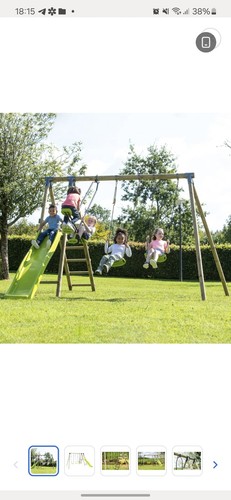 Smyths wooden play centre - wooden,