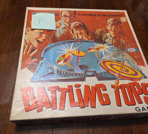 Vintage ideal battling tops - ideal,