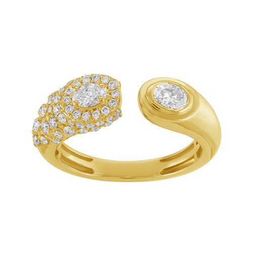 Diamond pave and bezel - and,