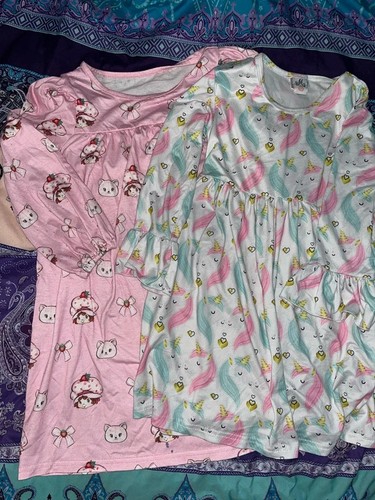 Girls nightgowns strawberry - 5t,
