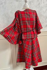 Vintage Red Stewart Tartan