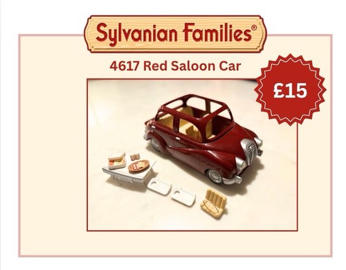 Sylvanian families red family - families,