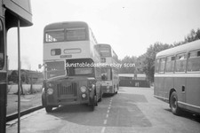BUS NEGATIVE: WARRINGTON ex-LEICESTER LEYLAND PD2 6 XRY206 1977