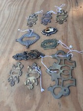 Small brass decorative display - small,