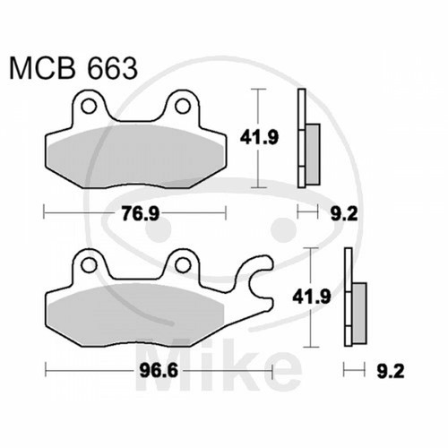 Brake pads std - std, lucas