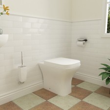 Bathroom Modern  Back To Wall
