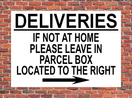 Deliveries not home - if,