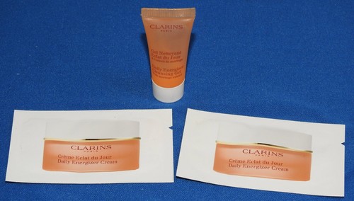 Three sample clarins daily - of,