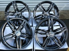Alloy Wheels 18" Venom For VW Bora Corrado Fox Golf Mk4 Beetle Polo 5x100 Gb