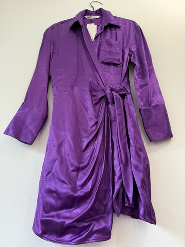 Gorgeous zara silky wrap shirt - gorgeous,