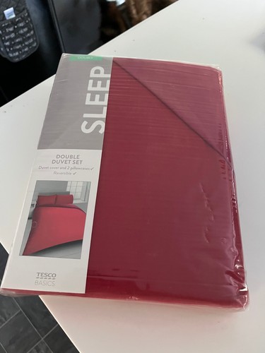 Double duvet cover and - duvet,