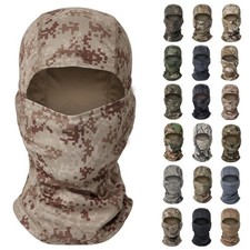 Tactical Camouflage Hunting Balaclava Face Mask Army Military Airsoft Sniper Hat