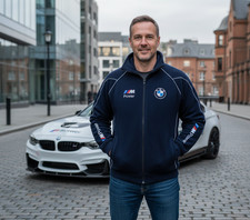 BMW M power Blue Fleece Jacket