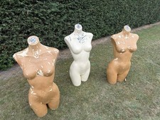 Pair of Hanging Mannequin Torsos - Premium Female Body Clothing & Retail (USED)