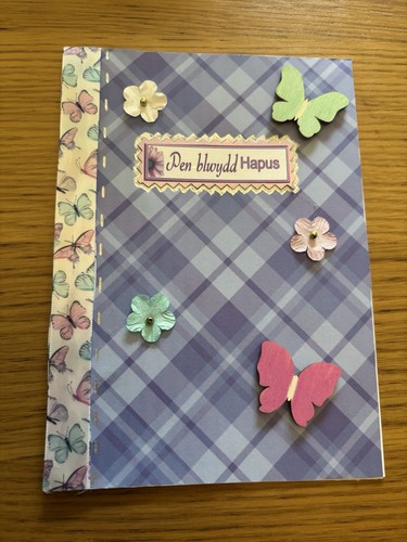 Handmade welsh card - welsh,