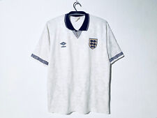 England Adult L World Cup Italia 90 Home Shirt Umbro 90/92 National Team