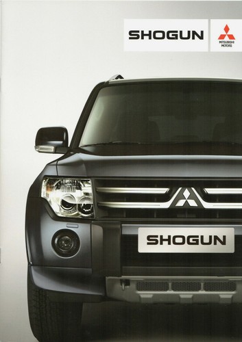 Mitsubishi shogun 2010 - shogun, 2010-2011