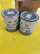 Greek Blue - Annie Sloan Chalk Paint Two 1 litre Tins one with only 100ml used
