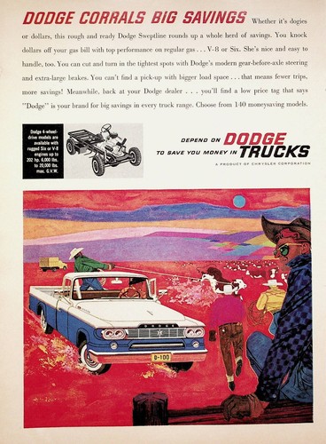 1960 dodge sweptline - 1960, pickup