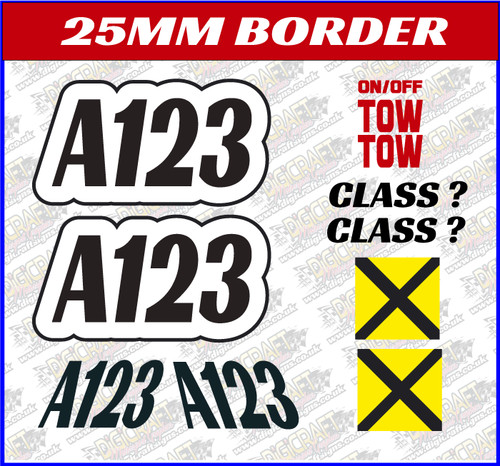 Autograss door numbers roof - autograss, &