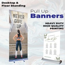 Roller Banner Display Exhibition Stand Pop/roll/pull up - Printed Your Artwork