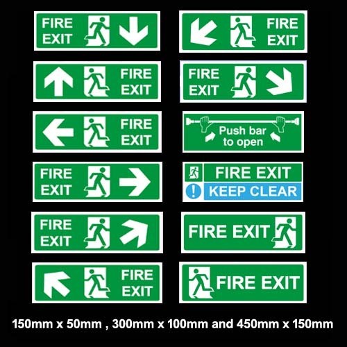 Fire exit emergency - emergency,