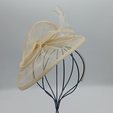 Champagne Gold Fascinator With