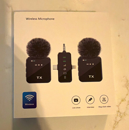 Wireless dual microphone set - set, 2