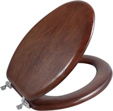 Angel Shield Toilet Seat, Dark