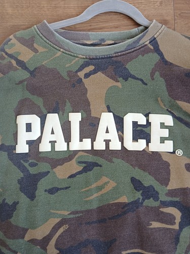 Palace skateboard camo jumper - skateboard,