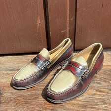 G.H. Bass Weejuns Loafers Mens Size 7D Leather Slip On Dress Shoes