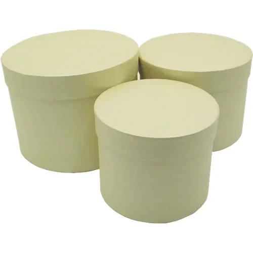 Round ivory flower - ivory,