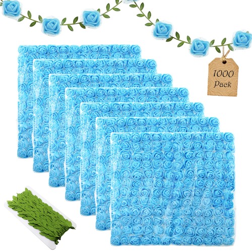 1000 pcs sky blue mini - pcs,