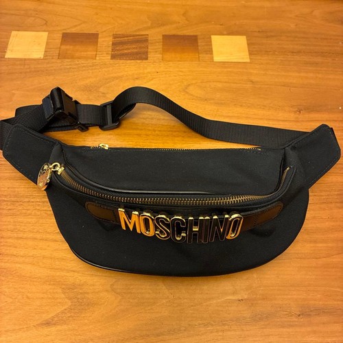Moschino nylon canvas waist - moschino,