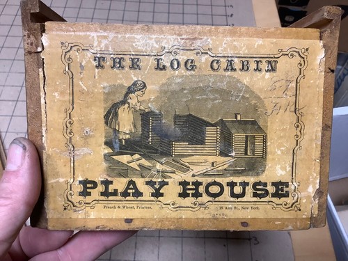 Vintage the log cabin play - vintage,