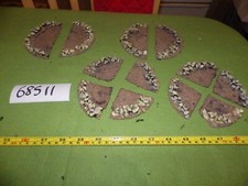 15mm colonial / - circle stone tiles scenery terrain - (68511)