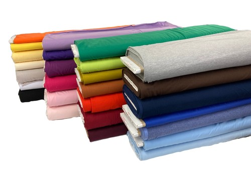 Cotton jersey fabric plain - cotton,
