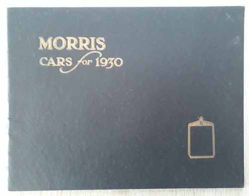Morris cars for 1930 brochure - morris,