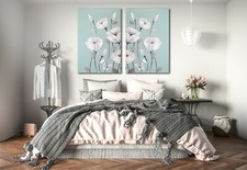 DUCK EGG BLUE PAINTING PICTURE