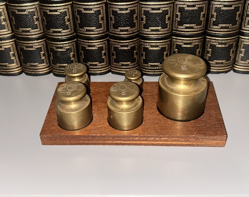 Vintage set balance - set, of