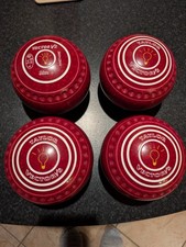 Vector VS bowls, size 1H, Maroon/Red, set of 4