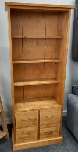 Next solid light wood - solid, bookcase