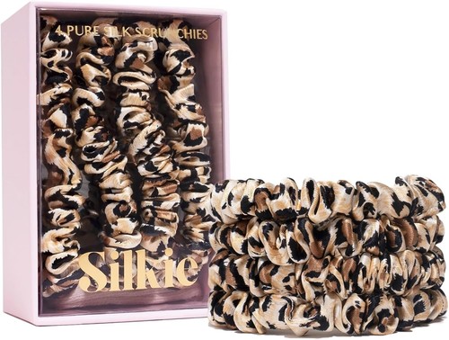 Silk hair scrunchies - scrunchies, 4