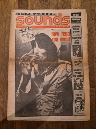 Sounds newspaper 1975 - sounds, 26.07.1975