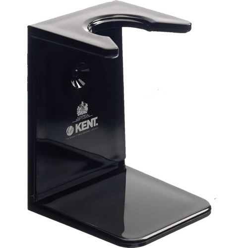 Kent black shaving brush stand - kent,