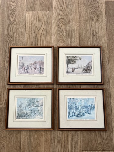 Set framed vintage - 4,