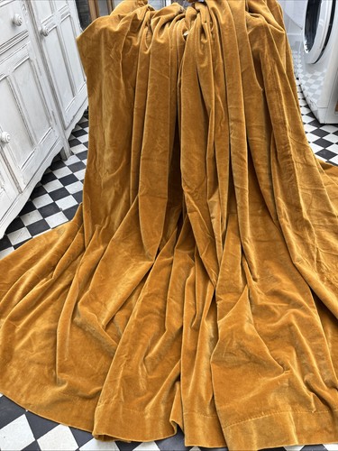 Vintage cotton velvet - cotton,