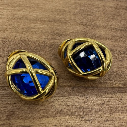 Joan rivers earrings - joan, blue
