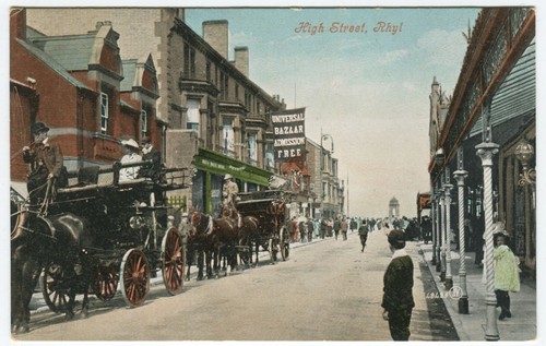 High street rhyl horse and - horse,